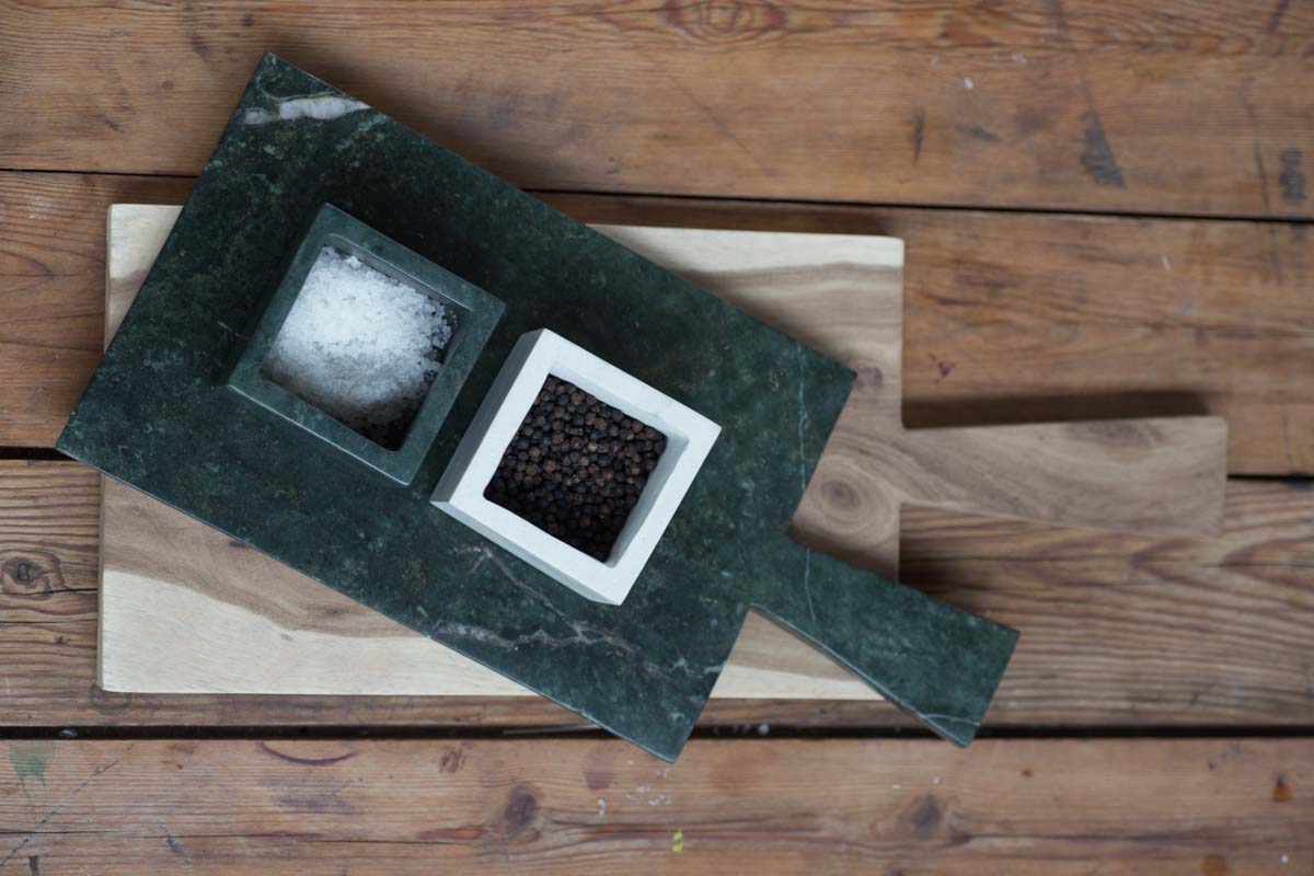 Serving Stone Board with Handle