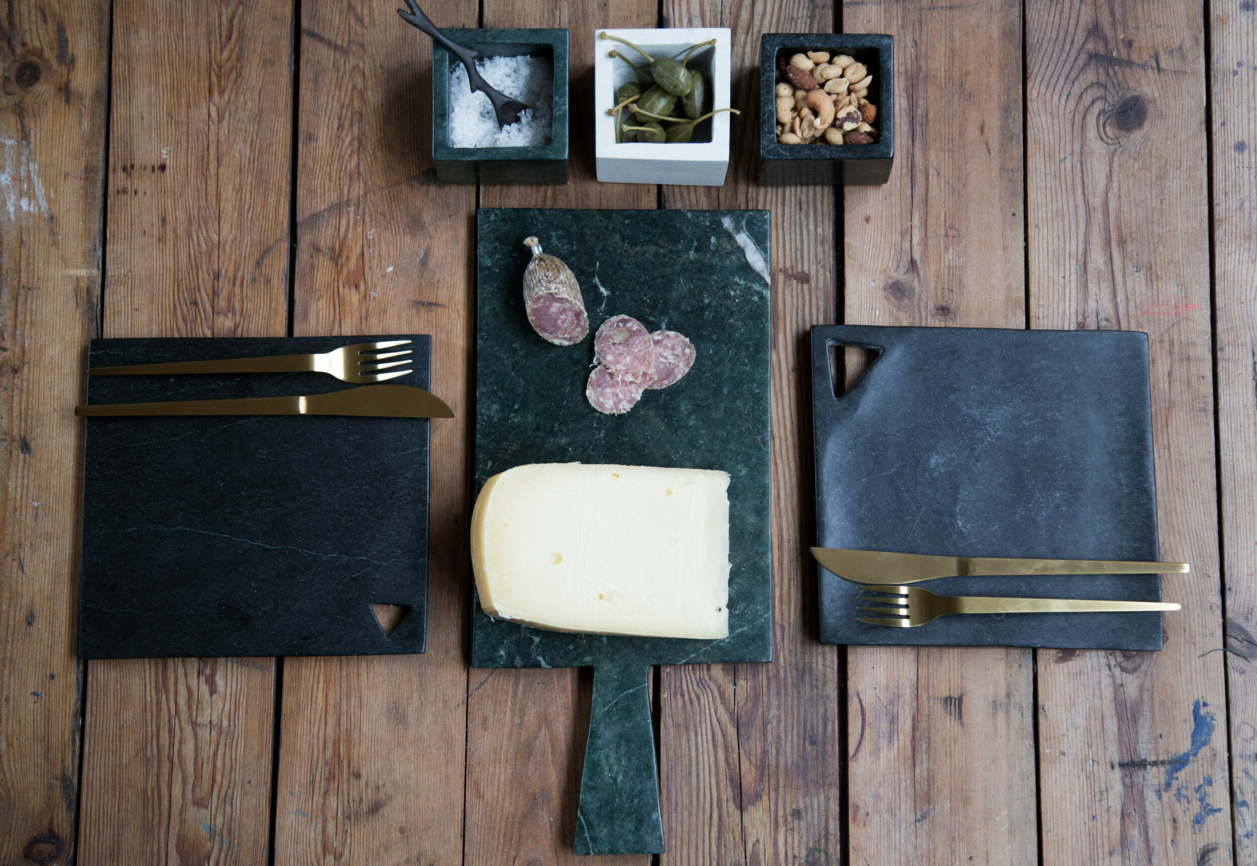 Serving Stone Board with Handle