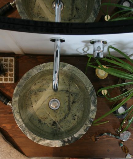 Handwash Basin - semi pressious stone.