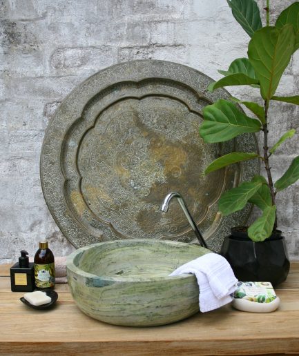 Handwash Basin - semi pressious stone.